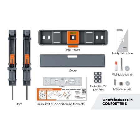 Vogels TVM 3213 nagibni zidni nosač za TV 19"-43", 15 kg, 20° Vogels TVM 3213 nagibni zidni nosač za TV 19"-43", 15 kg, 20°