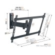 Vogels TVM 3623 nagibno-okretni nosač TV 40"-77", 35 kg, 120°