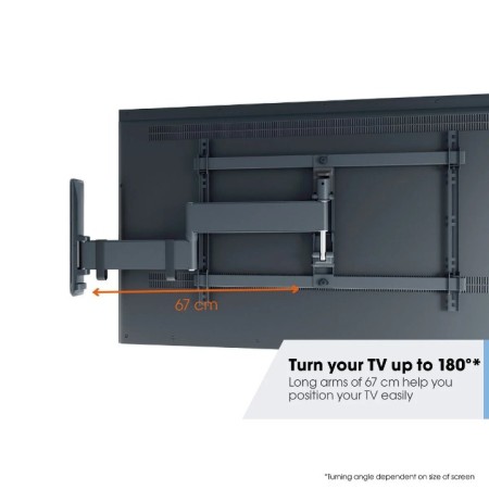 Vogels TVM 3643 full-motion+ nosač TV 40"-77", 35 kg, 180°