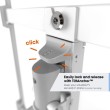 Vogels TVM 3643WH full-motion+ nosač TV 40"-77", 35 kg, bijeli Vogels TVM 3643WH full-motion+ nosač TV 40"-77", 35 kg, bijeli
