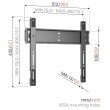 Vogels TVM 5505 ELITE fiksni nosač za TV 32"-77", 75 kg, 1.3 cm Vogels TVM 5505 ELITE fiksni nosač za TV 32"-77", 75 kg, 1.3 cm