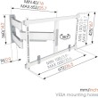 Vogels TVM 5645WH ELITE full-motion+ TV 40"-77", 45 kg, bijeli