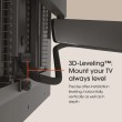 Vogels TVM 7655 SIGNATURE DesignMount TV 40"-77", 35 kg, crni