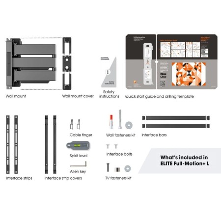 Vogels TVM 5645 ELITE Full-Motion+ zidni nosač TV 40"-77", 45 kg Vogels TVM 5645 ELITE Full-Motion+ zidni nosač TV 40"-77", 45 kg