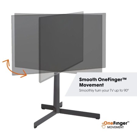 Vogels TVS 3690 podni stalak za TV 40"-77" crni, 50 kg