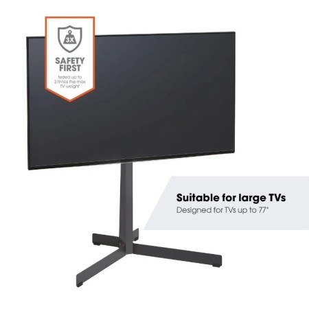 Vogels TVS 3690 podni stalak za TV 40"-77" crni, 50 kg