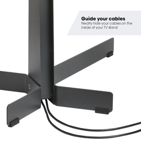 Vogels TVS 3690 podni stalak za TV 40"-77" crni, 50 kg
