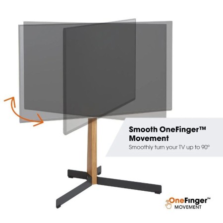 Vogels TVS 3695 podni stalak TV 40"-77", 50 kg, hrast/bijela Vogels TVS 3695 podni stalak TV 40"-77", 50 kg, hrast/bijela