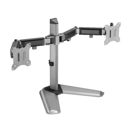 Stolni nosač za 2 monitora 17-32 inča s oprugom, gaming stil, White Shark GMS-3206 Tutankhamun Stolni nosač za 2 monitora 17-32 inča s oprugom, gaming stil, White Shark GMS-3206 Tutankhamun