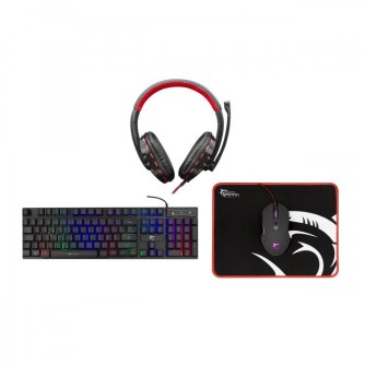 Gaming set tipkovnica, miš, podloga i slušalice White Shark GC-4104 COMANCHE-3