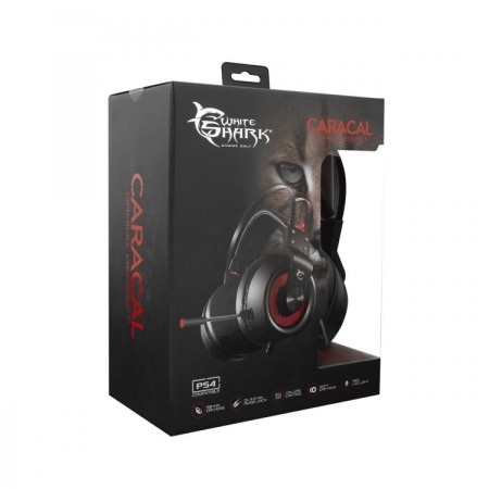 Gaming headset, gamerske slušalice White Shark GH-1949 Caracal Gaming headset, gamerske slušalice White Shark GH-1949 Caracal