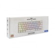 Gaming tipkovnica HR White Shark GK-2022 Shinobi bijela sa plavim prekidačima
