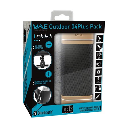 Hercules WAE Outdoor 04Plus Bluetooth zvučnik + držač Hercules WAE Outdoor 04Plus Bluetooth zvučnik + držač