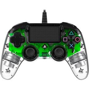 Nacon PS4 žičani kontroler, Transparent zeleni
