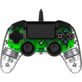 Nacon PS4 žičani kontroler, Transparent zeleni