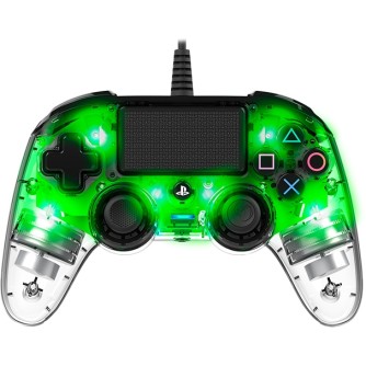 Nacon PS4 žičani kontroler, Transparent zeleni