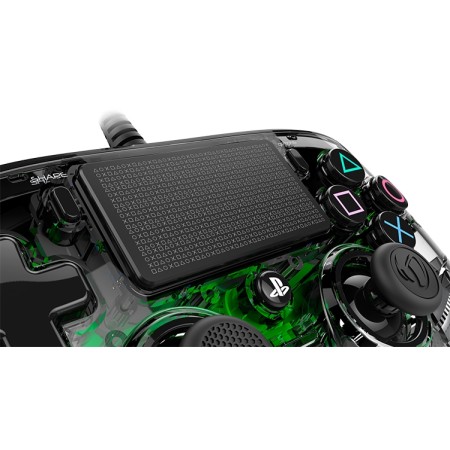 Nacon PS4 žičani kontroler, Transparent zeleni Nacon PS4 žičani kontroler, Transparent zeleni