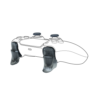 Nacon Pro Gaming Pack za PS5 DualSense – graničnici okidača, kapice i prstenovi
