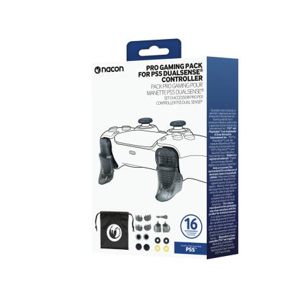Nacon Pro Gaming Pack za PS5 DualSense – graničnici okidača, kapice i prstenovi Nacon Pro Gaming Pack za PS5 DualSense – graničnici okidača, kapice i prstenovi