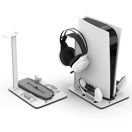 iMP Tech DLX višenamjenski stalak s punjačem za PS5, Slim i Pro iMP Tech DLX višenamjenski stalak s punjačem za PS5, Slim i Pro