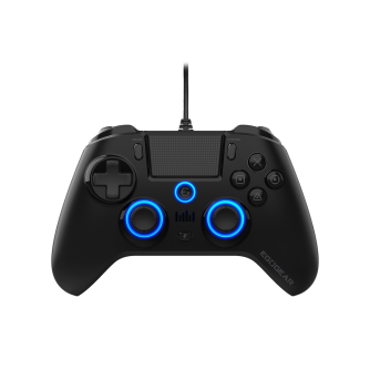 Egogear SC10 RGB žičani kontroler za PS4, PS3 i PC, crni