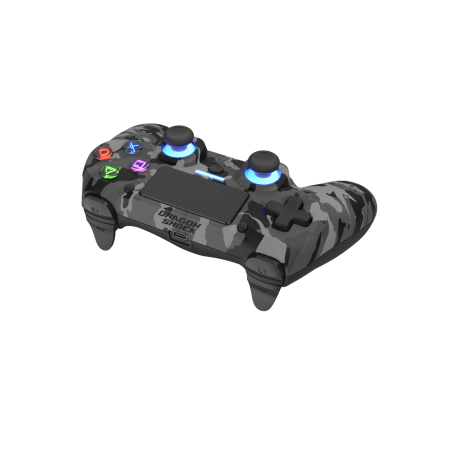 DragonShock Mizar+ Grey Camo bežični kontroler PS4 PC velike ruke