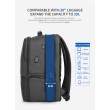 Tigernu T-B3905 19" crni anti-theft XL ruksak, 39L Tigernu T-B3905 19" crni anti-theft XL ruksak, 39L
