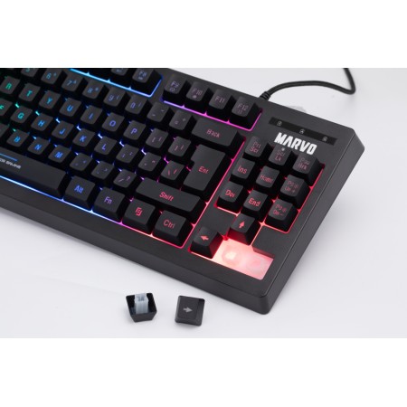 MARVO K607 membranska gaming tipkovnica RGB MARVO K607 membranska gaming tipkovnica RGB