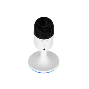 Marvo MIC-06 stolni gaming mikrofon RGB, bijeli