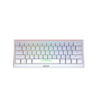 MARVO KG962G bijela 60% mehanička tipkovnica RGB