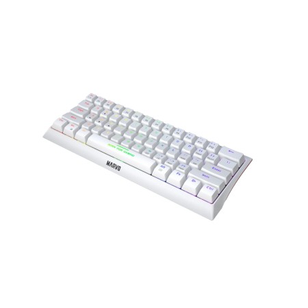 MARVO KG962G bijela 60% mehanička tipkovnica RGB MARVO KG962G bijela 60% mehanička tipkovnica RGB