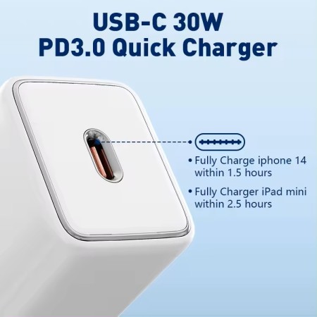 LDNIO A1508C zidni punjač 30W