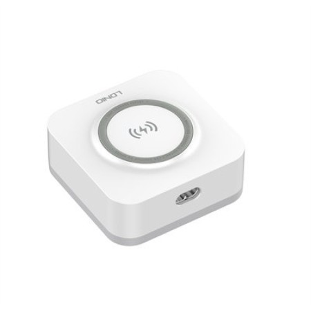 LDNIO AW004 zidni punjač 4 ulaza 30W + bežični 18W