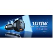 LDNIO C101 auto punjač 100W, USB-A + USB-C LDNIO C101 auto punjač 100W, USB-A + USB-C