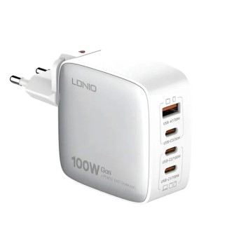 LDNIO Q408 zidni punjač 4 ulaza 100W