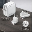 LDNIO Q408 zidni punjač 4 ulaza 100W