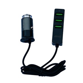 LDNIO C61 auto punjač 12/24V, 4× USB 35W, Quick Charge