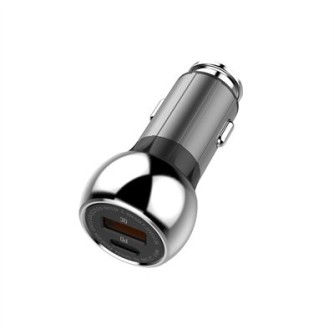 LDNIO C1 auto punjač 36W, USB-A + USB-C