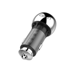 LDNIO C1 auto punjač 36W, USB-A + USB-C
