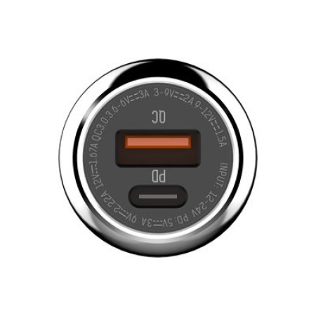 LDNIO C1 auto punjač 36W, USB-A + USB-C LDNIO C1 auto punjač 36W, USB-A + USB-C