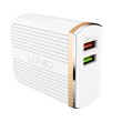 LDNIO A2502Q zidni punjač QC 3.0 s micro USB kablom LDNIO A2502Q zidni punjač QC 3.0 s micro USB kablom