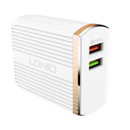 LDNIO A2502Q zidni punjač QC 3.0 s micro USB kablom LDNIO A2502Q zidni punjač QC 3.0 s micro USB kablom