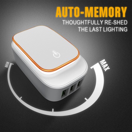 LDNIO A3305 zidni punjač 3× USB 3.4A s USB-C kablom LDNIO A3305 zidni punjač 3× USB 3.4A s USB-C kablom
