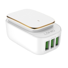 LDNIO A3305 zidni punjač 3× USB 3.4A s Lightning kablom