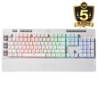 Redragon Shiva K512 RGB gaming tipkovnica, bijela, US raspored