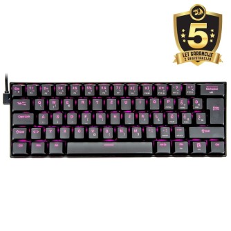 Redragon Dragonborn K630 mehanička tipkovnica 60%, smeđi prekidači, HR raspored