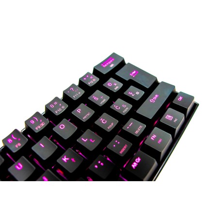 Redragon Dragonborn K630 mehanička tipkovnica 60%, smeđi prekidači, HR raspored