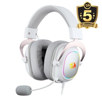 Redragon Zeus X gaming slušalice 7.1, 53 mm, bijele