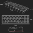 REDRAGON Pollux K628 RGB Pro bežična mehanička tipkovnica