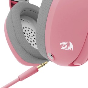 Redragon IRE H848 bežične gaming slušalice, ružičaste